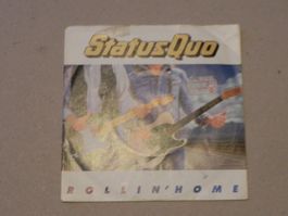 Single brit. Rock Hardrock Band Status Quo 1986 Rollin`Home